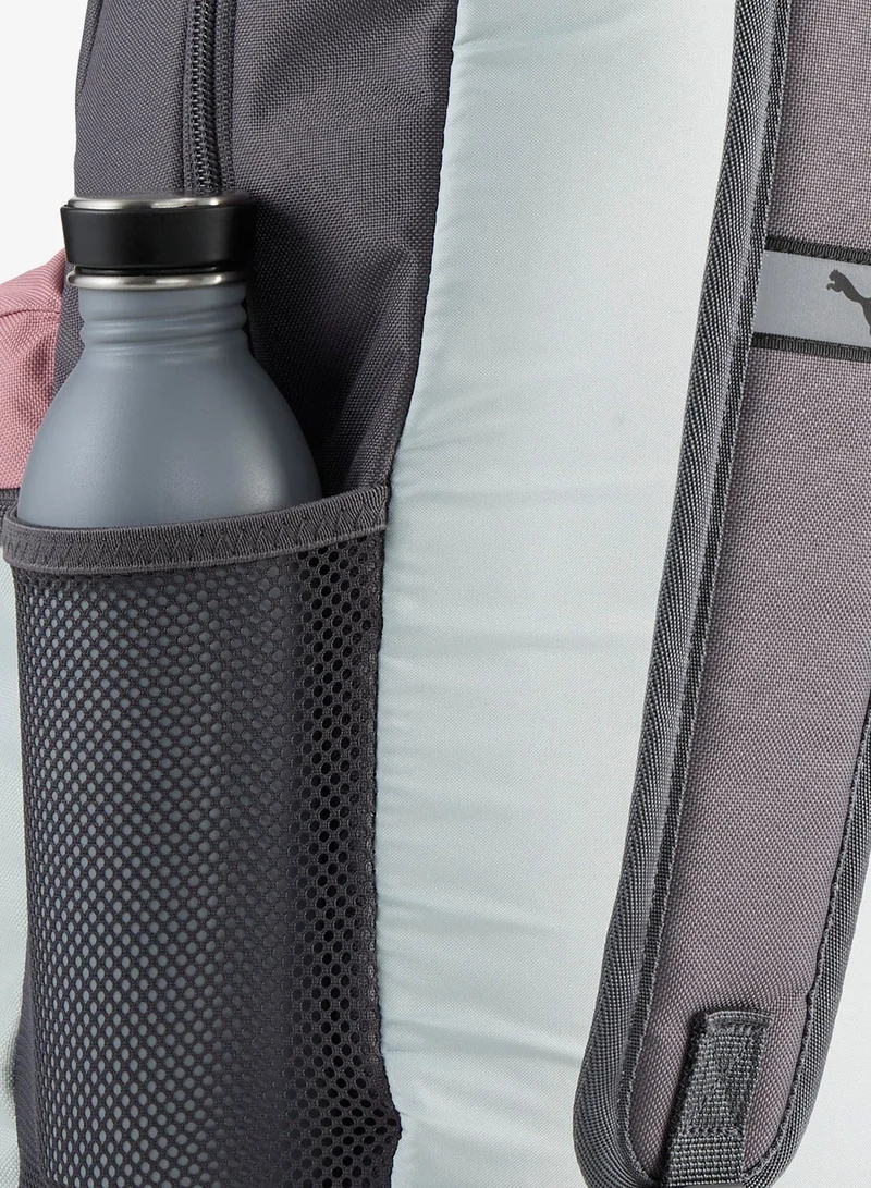 Puma Inky Depths-Creme De Mint Phase Color Block Backpack  | Best Price UAE