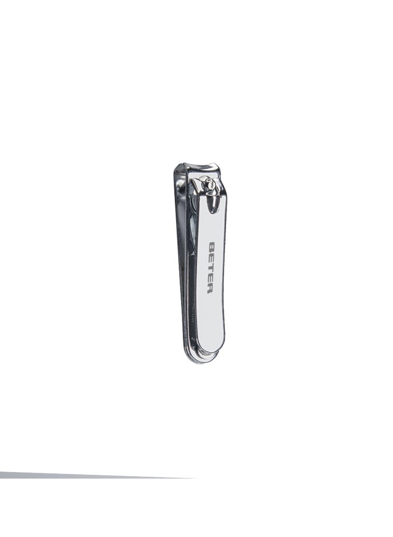BETER Chrome plated manicure nail clippers with nail file - Image 2