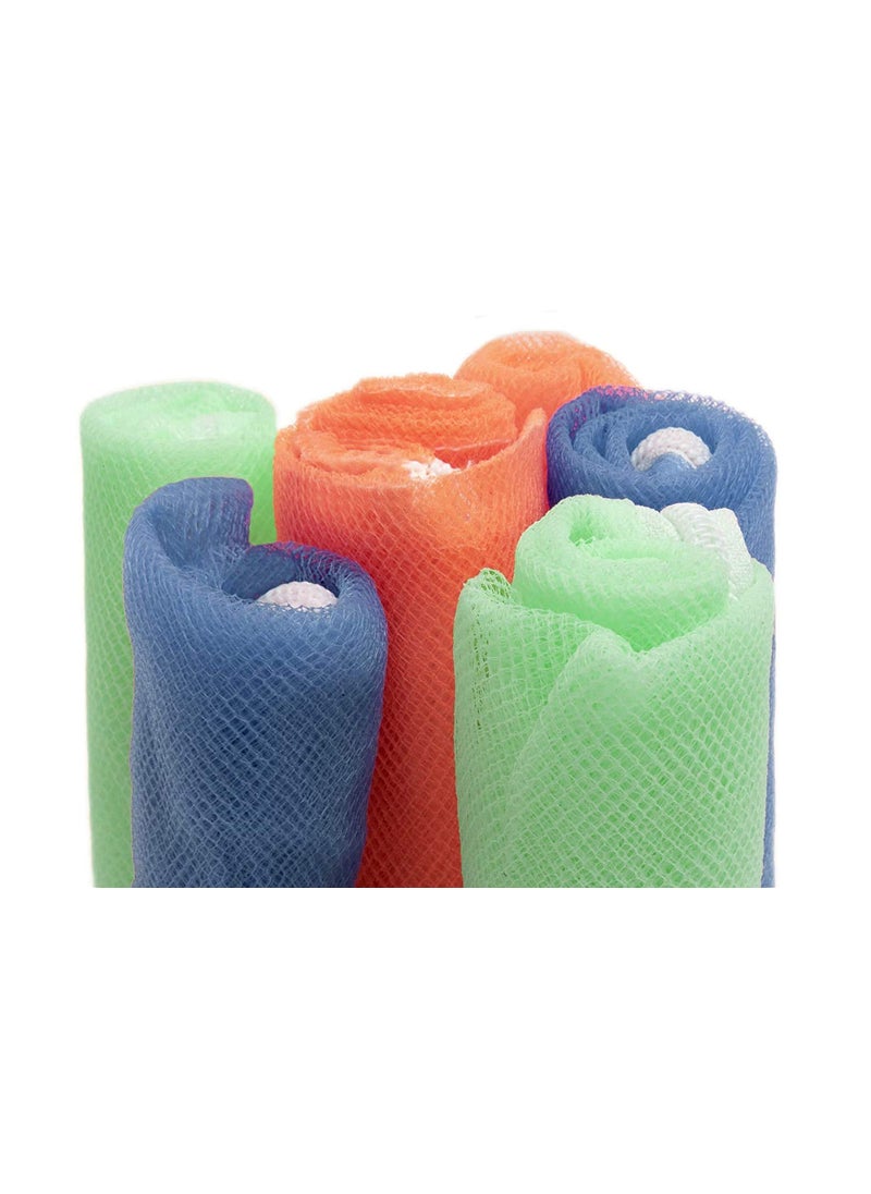 Sio Sio Fridge Vegetable and Fruit Bag Reusable Fridge BagsNet Bags Mesh for Grocery Shopping Storage Eco Friendl Pack of 6 Bags  - Image 4