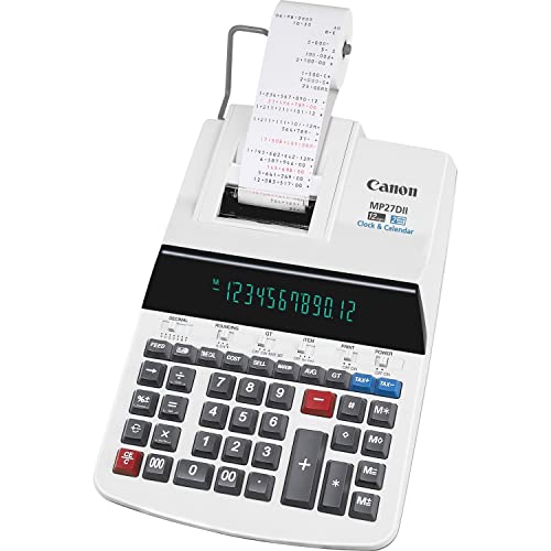 Canon Office Products MP27DII Desktop Printing Calculator - Image 5