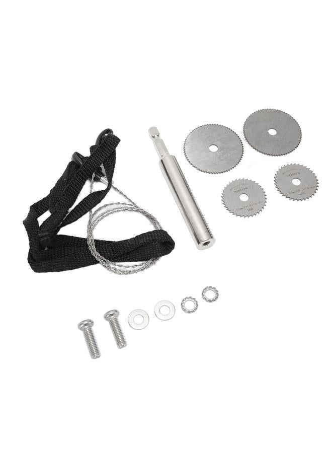 PVC Pipe Inside Cutter Plumbing Internal Plastic ABS Pipe Cutter with Saw Blades Hex Shank for Indoor Outdoor Pipe Improvement D