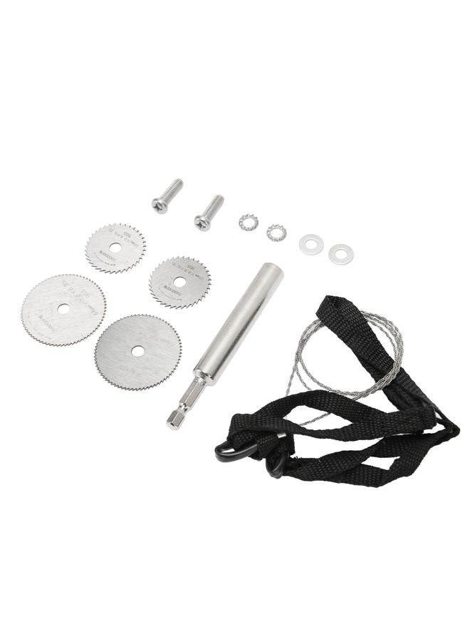 PVC Pipe Inside Cutter Plumbing Internal Plastic ABS Pipe Cutter with Saw Blades Hex Shank for Indoor Outdoor Pipe Improvement D