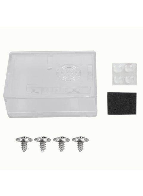 3.5 inch Display Protector Enclosure Case Box Cover For Raspberry Pi 3B+/3B/2B (Transparent)