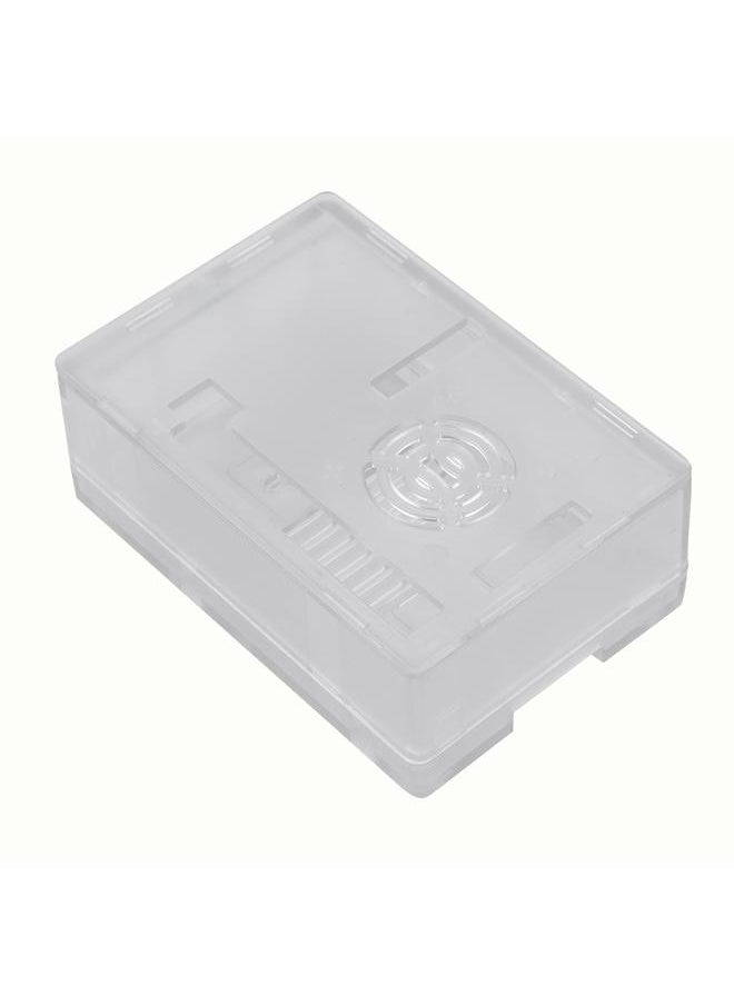 Thoraya 3.5 inch Display Protector Enclosure Case Box Cover For Raspberry Pi 3B+/3B/2B (Transparent)  - Image 2