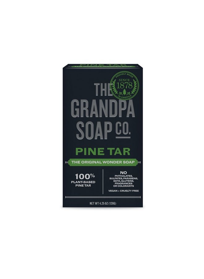 GRANDPA'S Grandpa's Brands Pine Tar Soap, 4.25 Ounce  - Image 1