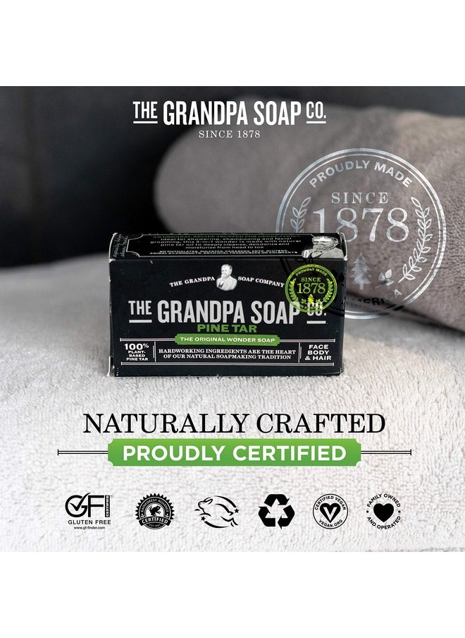 GRANDPA'S Grandpa's Brands Pine Tar Soap, 4.25 Ounce  - Image 5