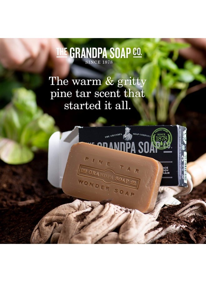 GRANDPA'S Grandpa's Brands Pine Tar Soap, 4.25 Ounce  - Image 4