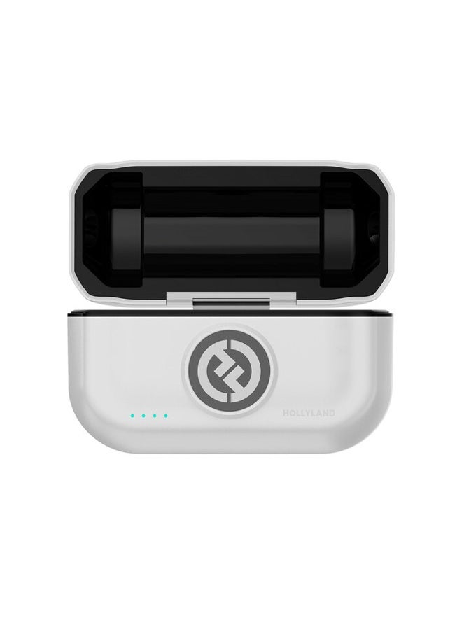 Hollyland Lark M2 Mobile – Wireless lavalier microphone with USB-C plug – white - Image 2