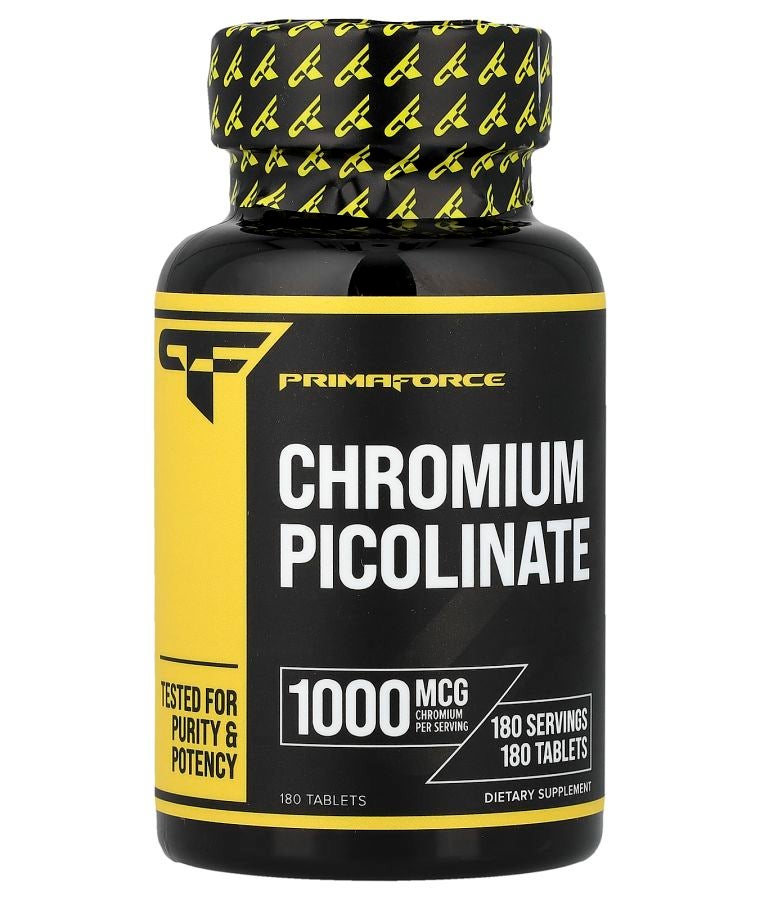 Primaforce Chromium Picolinate 1000 mcg 180 Tablets
