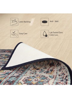 Status Contract Status Contract 3D Printed Perfect Rugs for Living Area | Rug and for Bedroom |Rug and for ining Table Rug Floor with Anti Slip Backing (22 x 55, Persian Red)  - Image 3