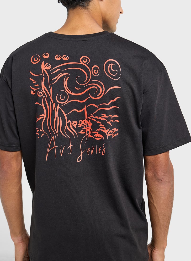 Seventy Five Oversized Short Sleeve T-Shirt - Image 3