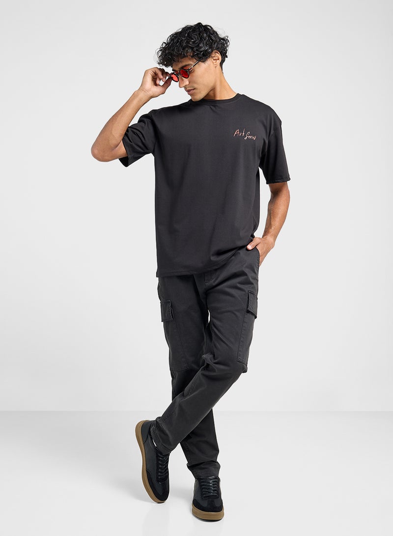 Seventy Five Oversized Short Sleeve T-Shirt - Image 4