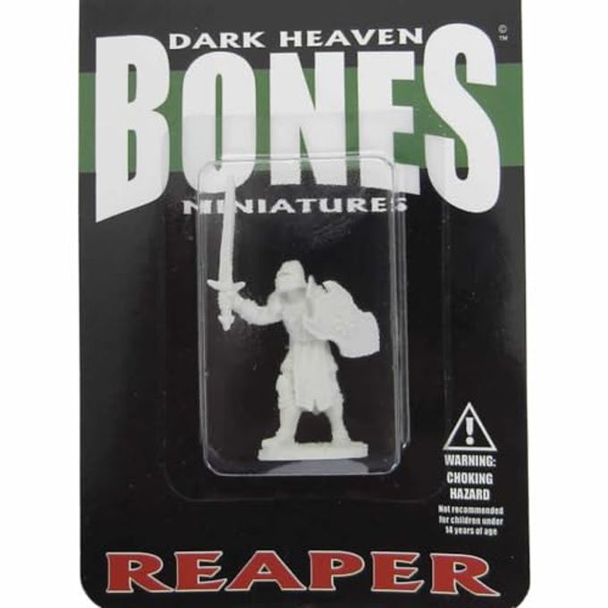 Reaper Male Human Warrior Dark Heaven Bones Miniature - Image 5