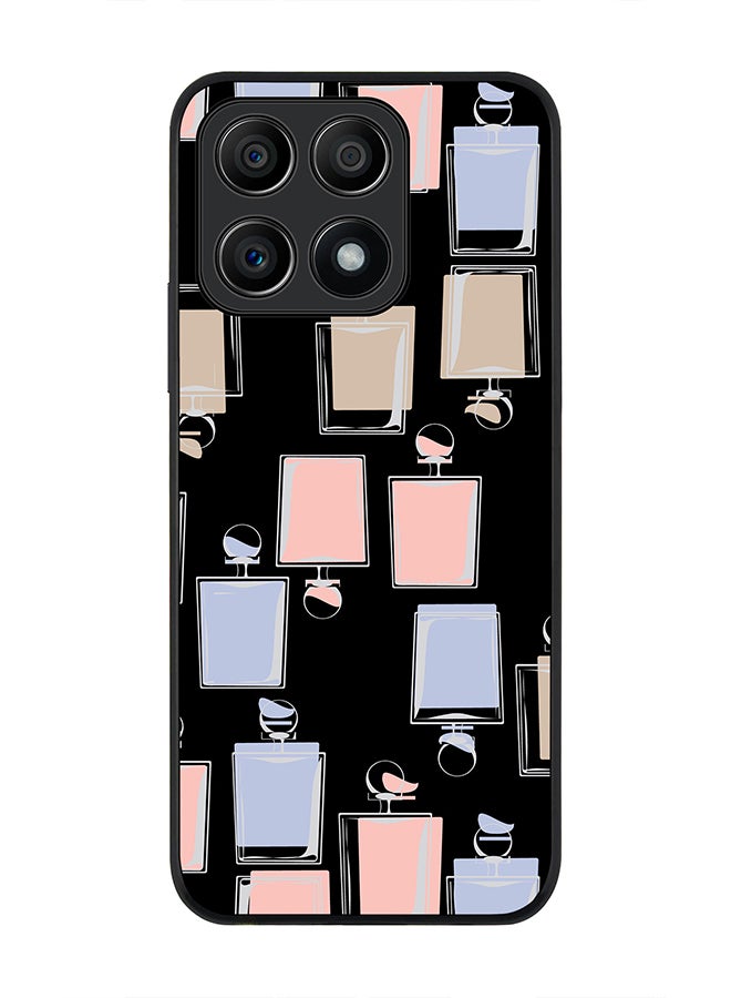 Stylizedd Rugged Black edge case for Honor X8A 4G Slim fit Soft Case Flexible Rubber Edges Anti Drop TPU Gel Thin Cover - Fragrant Perfume - Image 1