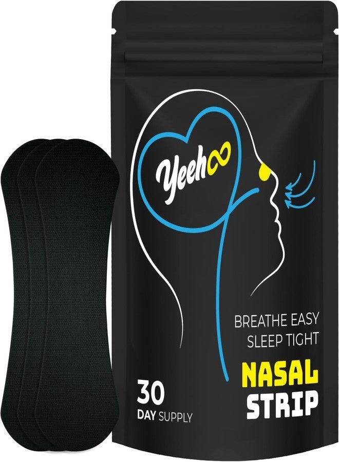 YeeHoo Anti-Snoring Nasal Strips for Sleep: Breathe Easy and Improve Airflow, Comfortable Fit for Better Breathing and Quality Rest, Ideal for Snorers, Office Workers, Athletes & Pregnant Women - Image 1