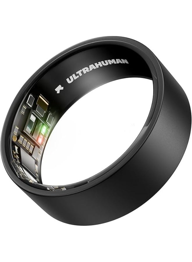 ULTRAHUMAN ULTRAHUMAN Ring AIR - Advanced sleep-tracking wearable, HRV & Temperature Monitoring, Track workout, Matte Grey  - Image 1