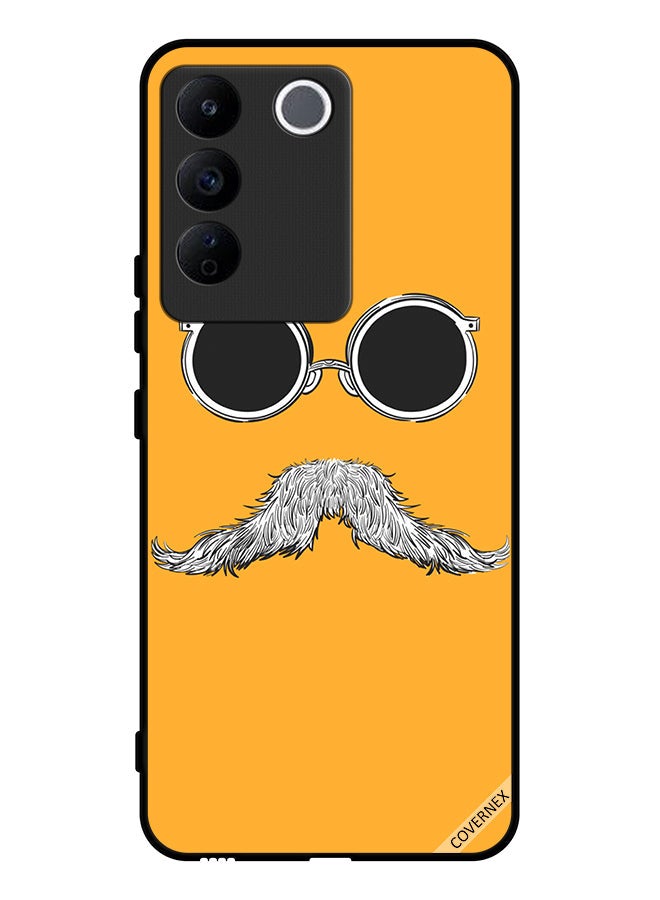 Covernex Protective Case Cover For Vivo S16e Glasses And Mustache Art - Image 1