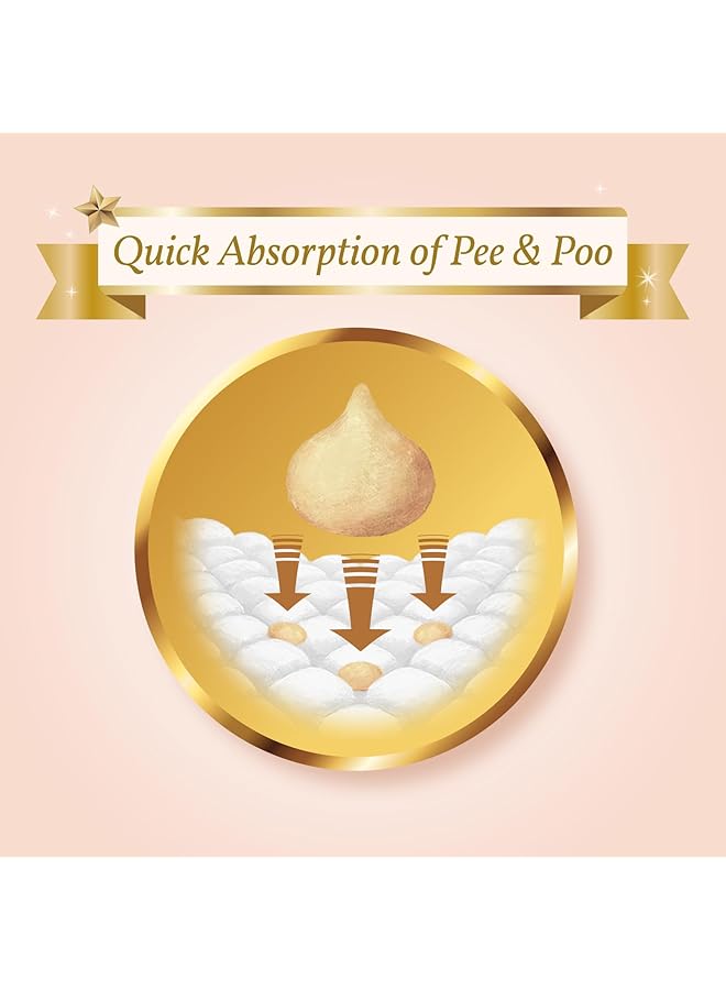 Merries First Premium Japanese Diapers Twice Softer Baby Nappies Best For Sensitive Skin Day And Night Use 100% Breathable Fit 12 Up To 22 Kg 32Pc - Image 5