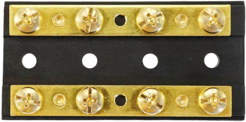 klarako Motorboat 4 Gang Buss Bar Block 8 Terminal 32V 60A Dual Bus Bar - Image 3