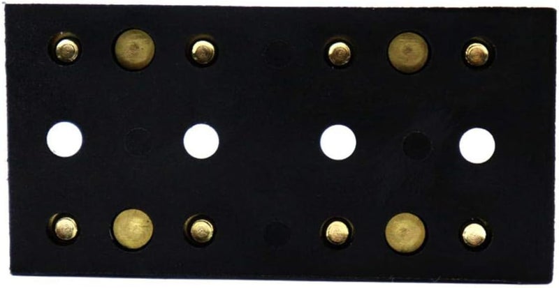 klarako Motorboat 4 Gang Buss Bar Block 8 Terminal 32V 60A Dual Bus Bar - Image 2