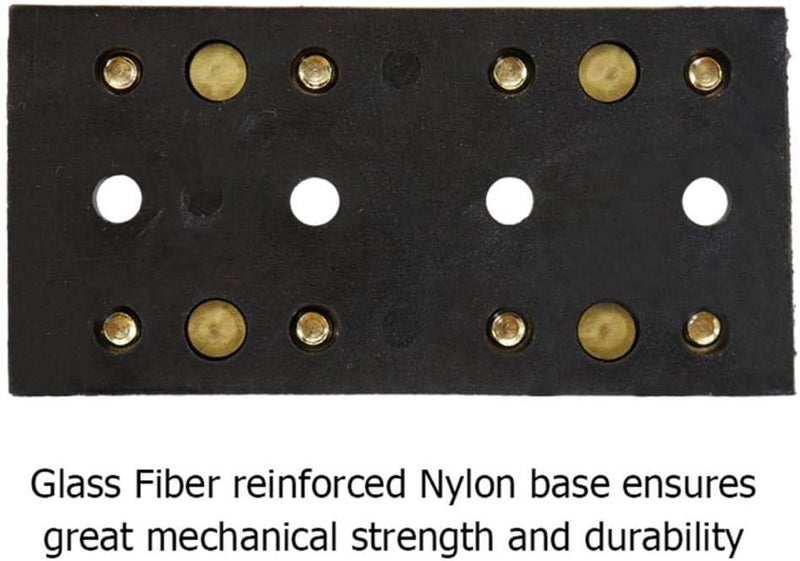 klarako Motorboat 4 Gang Buss Bar Block 8 Terminal 32V 60A Dual Bus Bar - Image 4