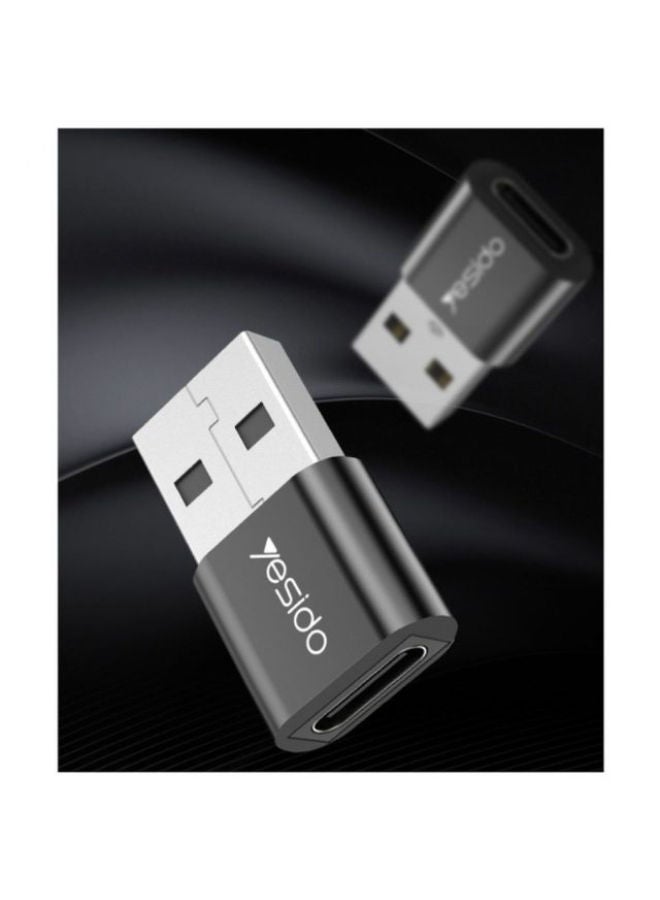 Yesido GS09 Type-C To USB Connector Adapter Super Fast Charging and Data Transfer - Image 4