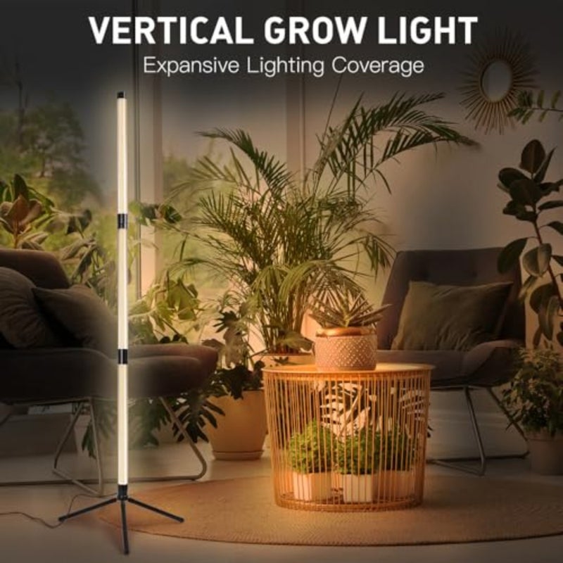 مصباح ضوء النمو LED ذو الطيف الكامل لزراعة النباتات، موديل 3 – قابل للتخفيف من السطوع، مع توقيت تلقائي للتشغيل/الإيقاف، موديلات 3/9/12 – - Image 2