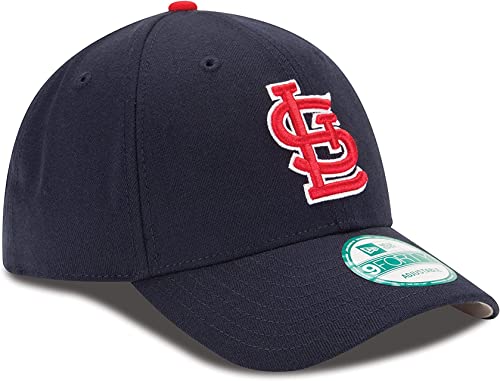 New Era Unisex-Adult MLB The League 9FORTY Alternate Primary Logo Adjustable Hat Cap One Size Fits All - St Louis Cardinals Navy - Image 3