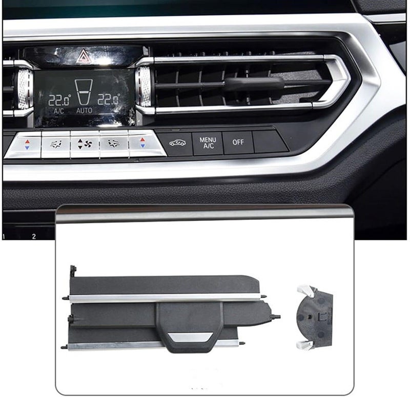 Partscollect Front Center Left Right Air Vent Outlet Grille AC Slide Clip Repair Kit for BMW - Image 1