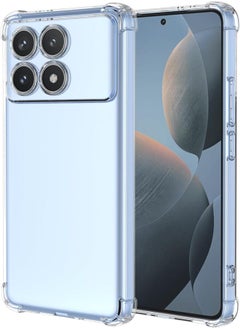 Poco F6 Pro 5G Case, Slim Shockproof TPU Bumper Case for Xiaomi Poco F6 Pro 5G Cute Pattern Cool Art Graffiti Series Transparent