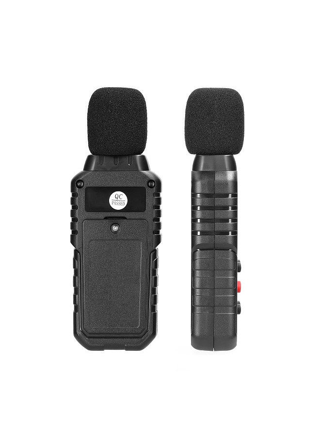 Generic - A-weighted Noise Detector 30-130dB Mini Decibel Monitoring Device High Accuracy Sound Level Meter Digital Display with Backlight - Image 1
