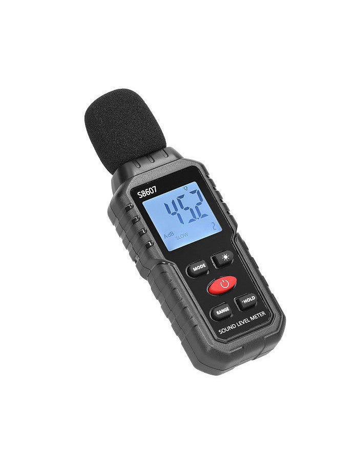 Generic - A-weighted Noise Detector 30-130dB Mini Decibel Monitoring Device High Accuracy Sound Level Meter Digital Display with Backlight - Image 1