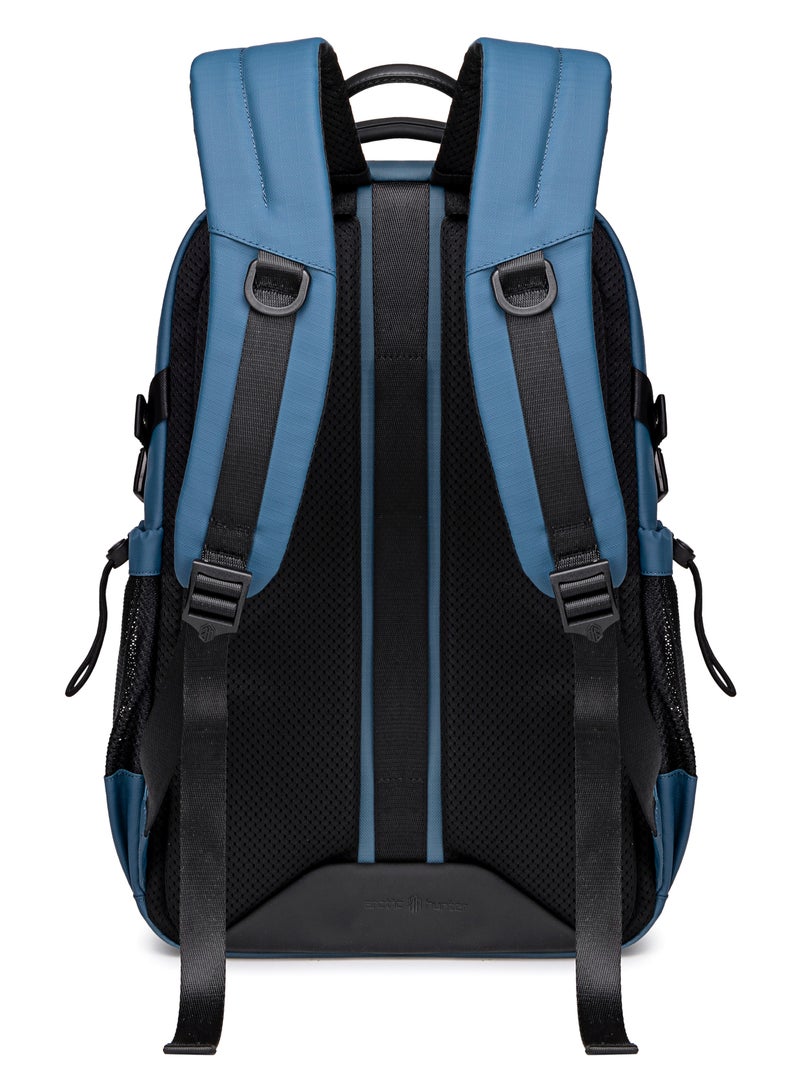 ARCTIC HUNTER Travel Backpack 15.6 Inch Laptop Backpack For Men Lightweight Water Resistant Business Travel Laptop Bag Computer Bag Purse for Commuting College For Men & Women B00530 Blue  - Image 5