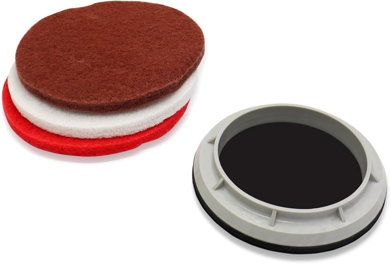 PROLUX Core 13" Pad Set, Compatible with Units Purchased in 2021 and Older, Includes Waxing Stripping and Polishing Pads - Image 1