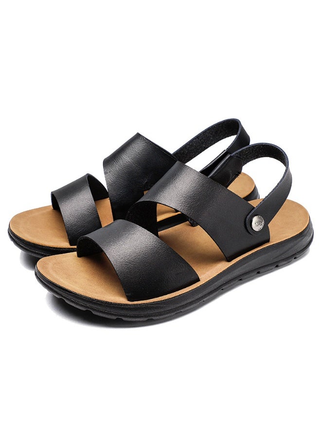 NIBEMINENT Fashionable Summer Men's Sandals Anti-Slip Beach Shoes  - Image 1