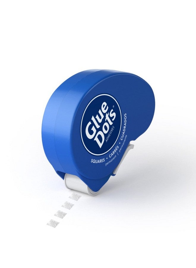 جلو دوتس مربعات الغراء Dot N' Go موزع مزدوج الجوانب 3/16 بوصة 450 نقطة دائمة DIY شريط لاصق للحرف اليدوية لاصق نقاط صمغ سائل غراء ساخن بديل شفاف - Image 2