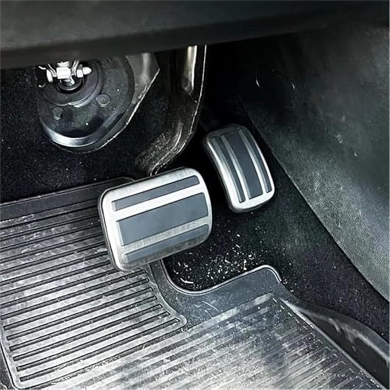 Wivplex Stainless Steel Pedal Pad Set for Citroen - Image 3