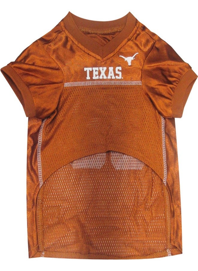 Pets First Ncaa College Texas Longhorns Mesh Jersey For Dogs & Cats, XLarge. Licensed Big Dog Jersey With Your Favorite Football/Basketball College Team - Image 2