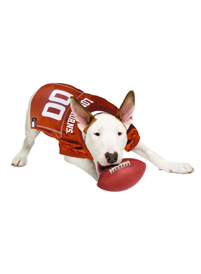 Pets First Ncaa College Texas Longhorns Mesh Jersey For Dogs & Cats, XLarge. Licensed Big Dog Jersey With Your Favorite Football/Basketball College Team - Image 4