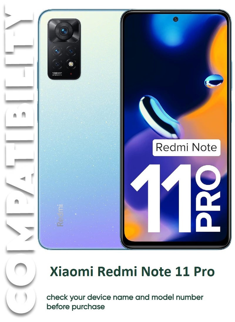 ACLIX 4 Pieces Antistatic ESD Dustproof Premium Quality High Definition Tempered Glass Screen Protector Designed For Xiaomi Redmi Note 11 Pro - Image 3