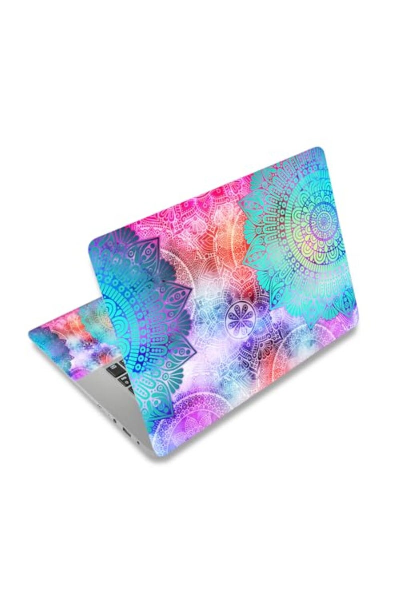 HAPPYLIVE SHOPPING Laptop Skin Sticker Decal,12" 13" 13.3" 14" 15" 15.4" 15.6" Laptop Skin Sticker Protector Cover for Toshiba Hp Samsung Dell Apple Acer Leonovo Sony Asus Laptop Notebook (Mandala Arts) - Image 2