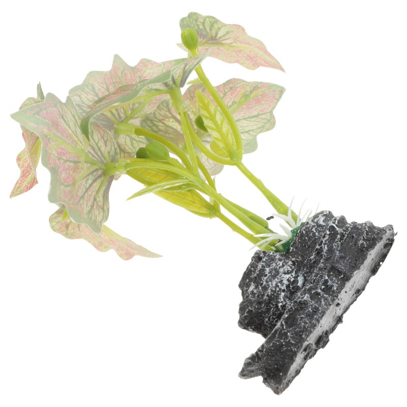 Realistic Artificial Reptile Plants with Climbing Vines for Terrarium Habitat Decor - Image 2