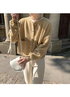 khaki [Design Sense Niche/Fashion/Lazy/Match
