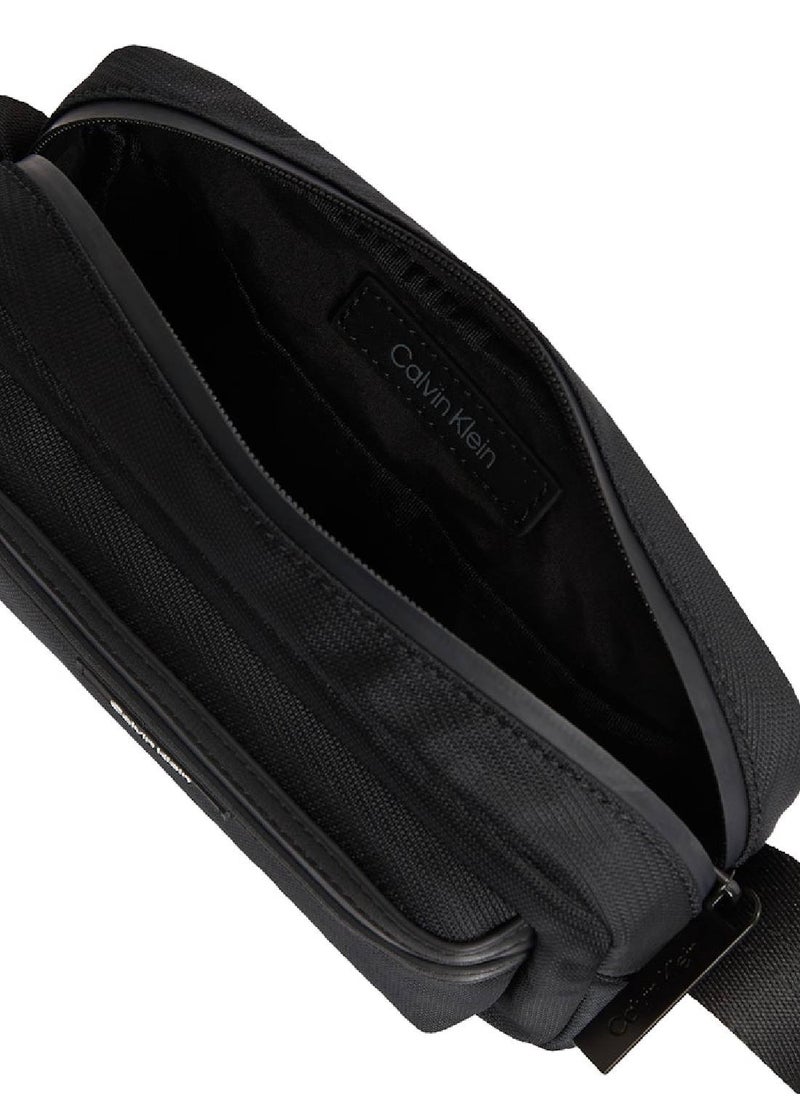 CALVIN KLEIN Men's Crossbody Camera Bag - Polyester, Black  - Image 4