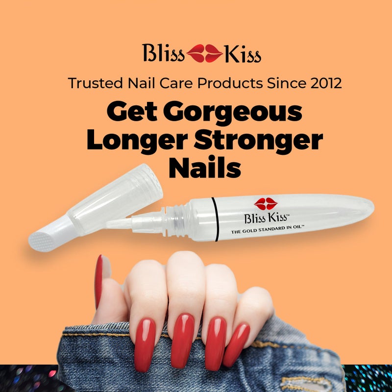 Bliss Kiss Refillable Cuticle Oil Pen for Nails - Empty 8 ml Squeeze Nail Oil Pen with brush applicator from 1-Pack - Image 4