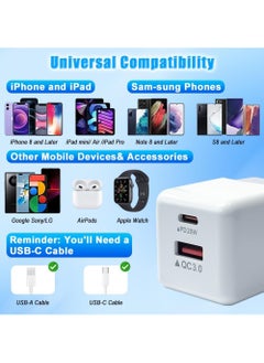 Rock Pow ROCK POW iPhone Charger Type C PD 20W Fast USB C Charger iPhone 16 Fast Charger Head Type-C Power Plug Universal Travel Adapter USB-C Plug for iPhone 16/16 Pro Max/16 Pro/16Plus/15/14/13/12,etc  - Image 3