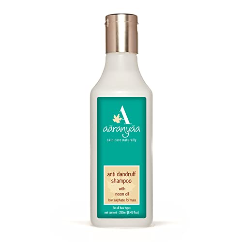 Aaranyaa Anti-Dandruff Neem Shampoo (250ml) Dandruff Care Shampoo for Dry, Itchy and Flaky Scalp | Shampoo for Women, Men and Kids - Image 1