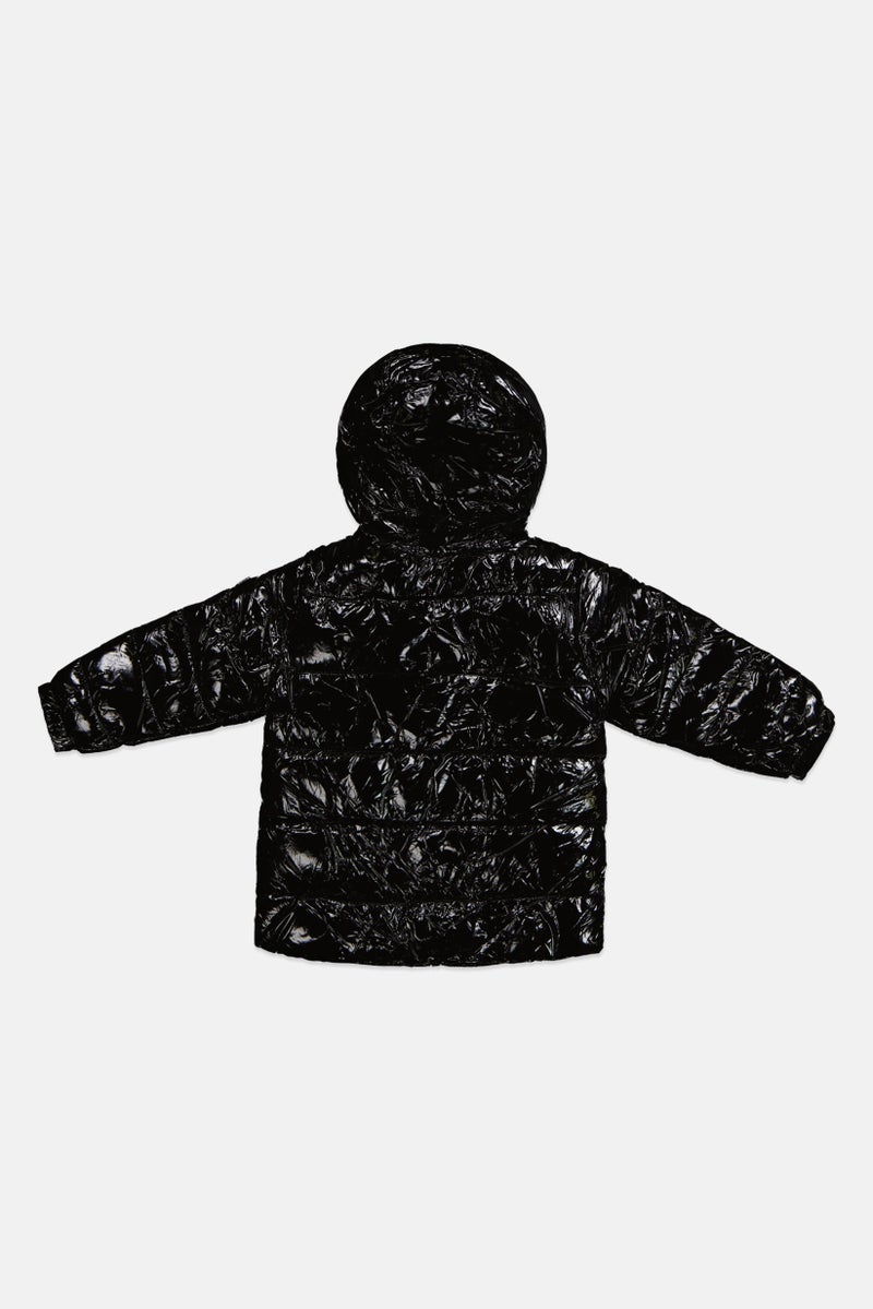 Limited Too Toddlers Girl Quilted Puffer Jacket, Black - Image 2