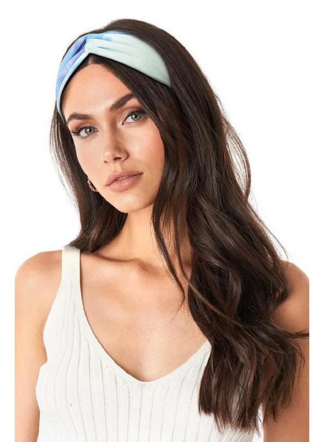 هواتشي بوهو عصابات للنساء أزياء النساء عقال التعادل صبغ لينة مرنة العصابات الشعر للنساء الشعر الأزياء تويست عمامة يلتف الشعر للفتيات الصيف إكسسوارات الشعر - Image 4