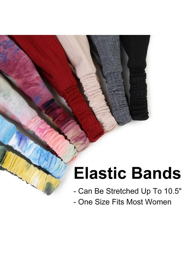 هواتشي بوهو عصابات للنساء أزياء النساء عقال التعادل صبغ لينة مرنة العصابات الشعر للنساء الشعر الأزياء تويست عمامة يلتف الشعر للفتيات الصيف إكسسوارات الشعر - Image 2